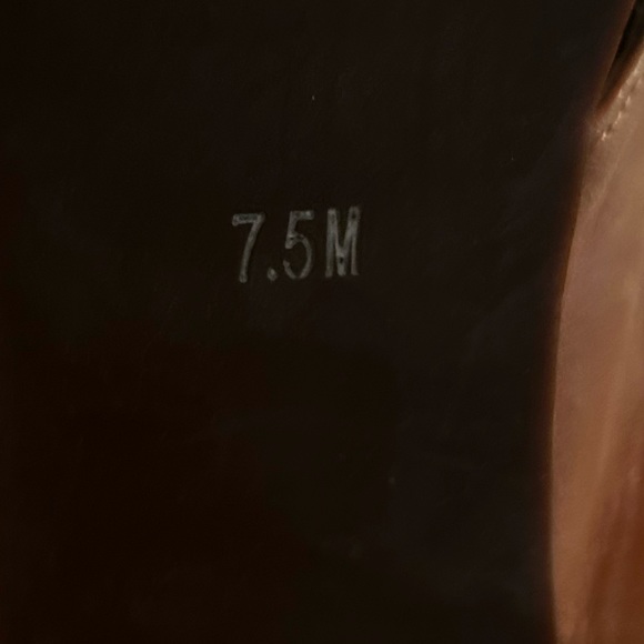 Jeffrey Campbell Church Orange Heels Size 7.5M - Picture 12 of 13